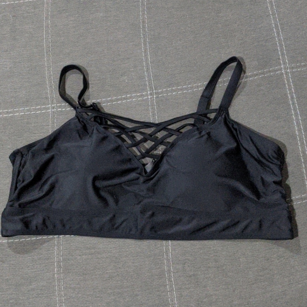 Black Torrid Bikini Top